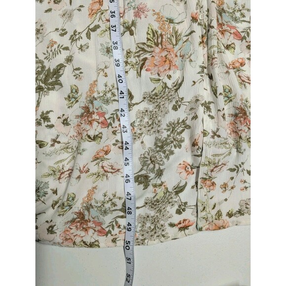 Frye Dress Womens XXL Floral Midi Button Front Prairie Boho Cottage Western Plus - Picture 7 of 14